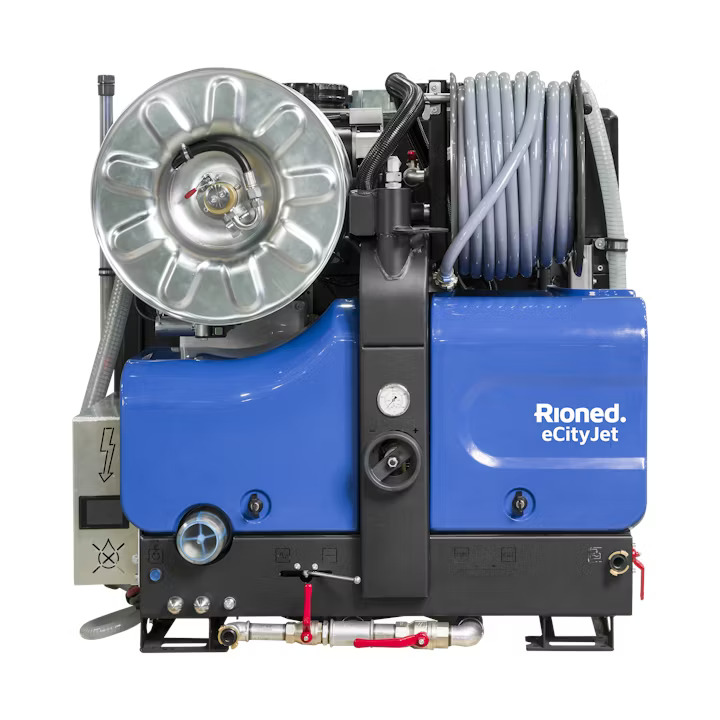eCityJet מכונת פתיחת סתימות בלחץ מים 200 באר 60 LPM