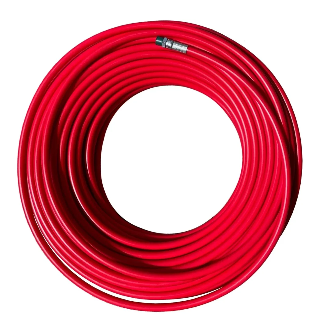 צינור לדיזה קוטר 1/4 Armadillo Redflex למכונת פתיחת סתימות בלחץ מים - TJE