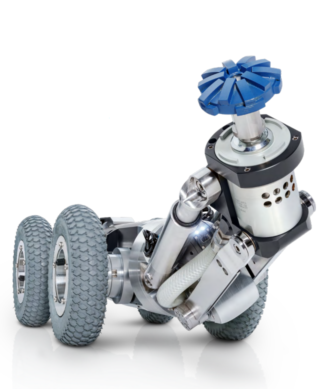 רובוט MicroGator Air לחיתוך וכרסום לשיקום בצנרת – מבית IBAK גרמניה.