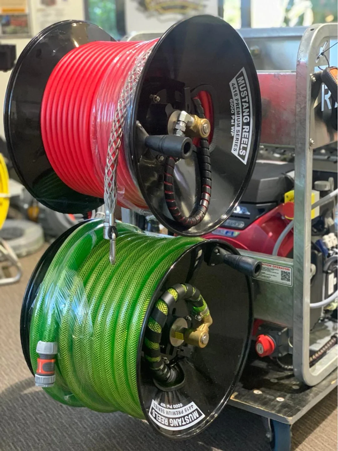 ⁦RAMJET – מכונת פתיחת סתימות בלחץ מים גבוה 5,000 PSI, עוצמתית ואמינה – מהחזקות והמבוקשות בישראל בקטגוריה, מבית The Jetters Edge מאוסטרליה.⁩ – תמונה ⁦6⁩