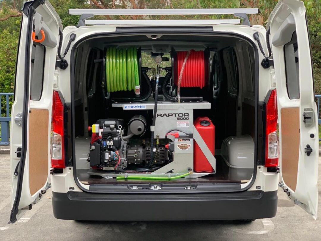 ⁦RAPTOR – מכונת פתיחת סתימות בלחץ מים גבוה 5,000 PSI עוצמתית ואמינה – מהחזקות והמבוקשות בישראל בקטגוריה, מבית The Jetters Edge מאוסטרליה⁩ – תמונה ⁦3⁩