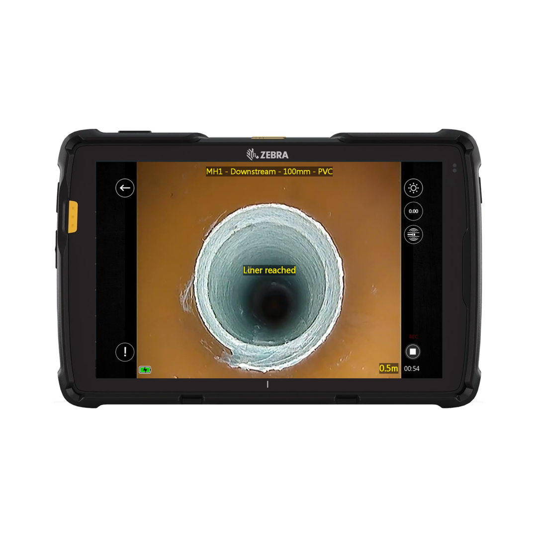 ⁦מצלמת ביוב/ניקוז איכותית X60-90Range מבית Scanprobe (בריטניה)⁩ – תמונה ⁦5⁩