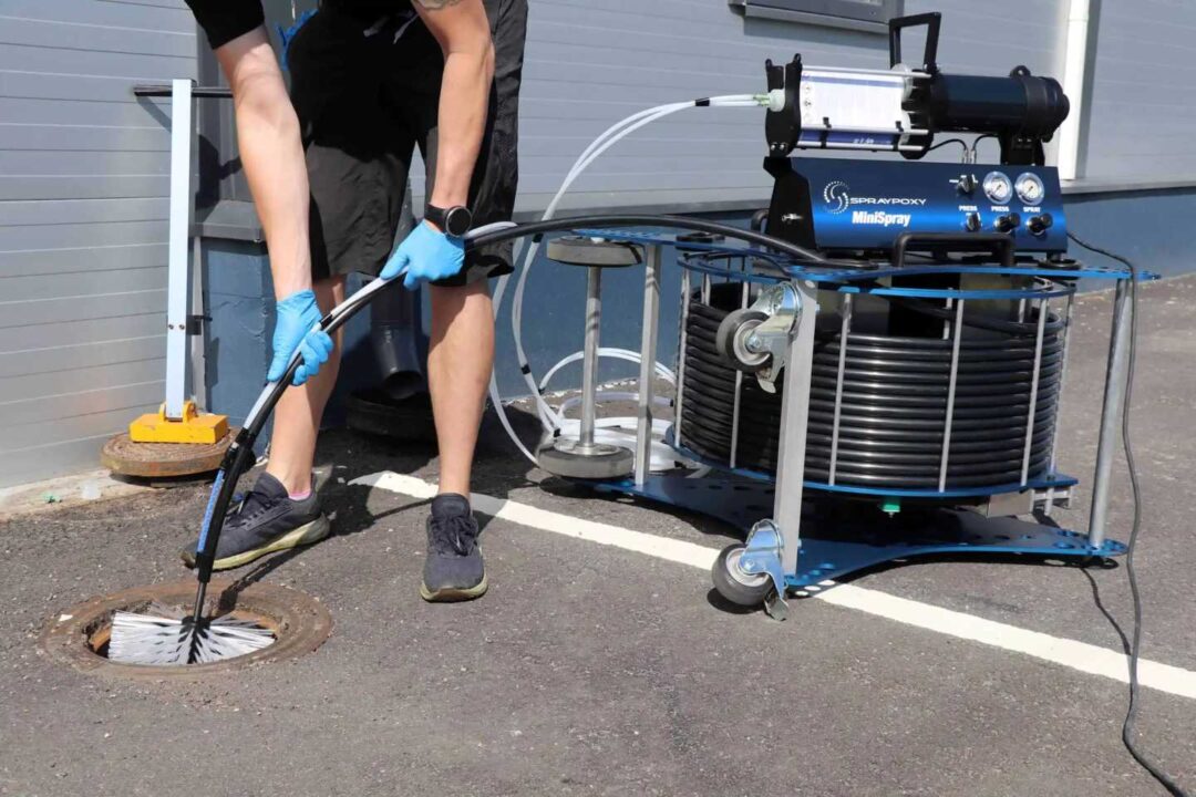 ⁦מכונת התזה מיני ספרייפוקסי Spraypoxy MiniSpray⁩ – תמונה ⁦3⁩