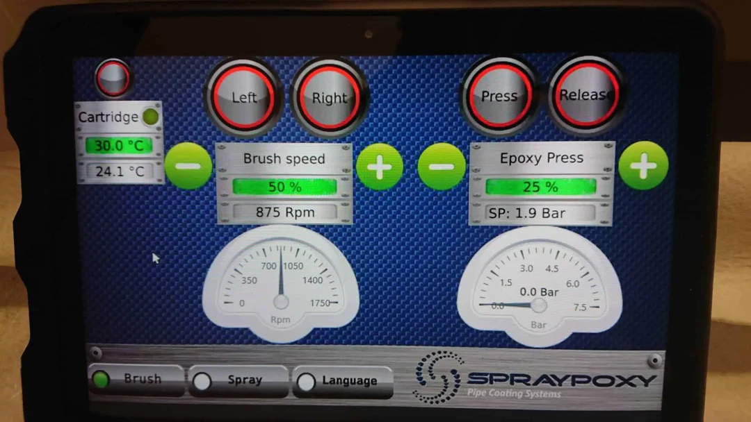 ⁦מכונת ציפוי פרימיום Spraypoxy Premium MidiCoater⁩ – תמונה ⁦3⁩